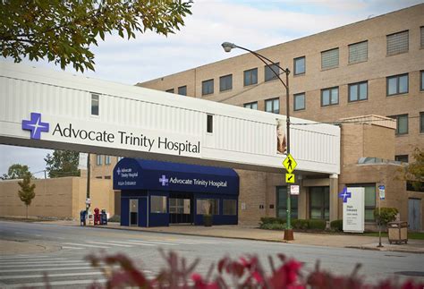 Advocate trinity hospital chicago il - A free membership to our Senior Advocate program unlocks a world of services and benefits including ... We are conveniently located in the administration building on the southeast side of Advocate Trinity Hospital, 2320 E. 93rd St. in Chicago. Get care. We help you live well. And we’re here for you in person and online. ... Illinois 60523 ...